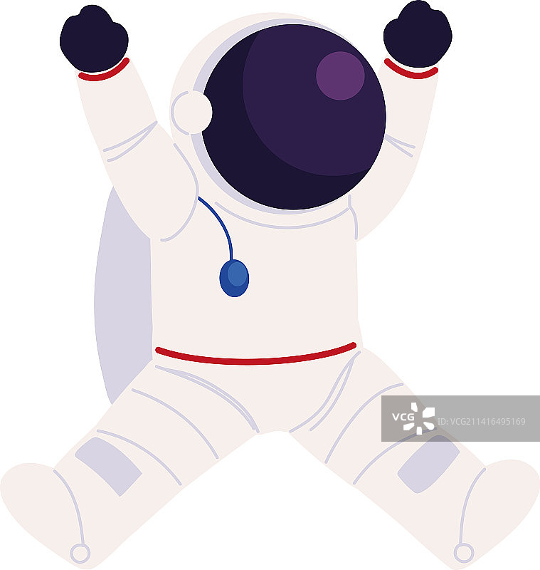 有趣的宇航员角色图片素材