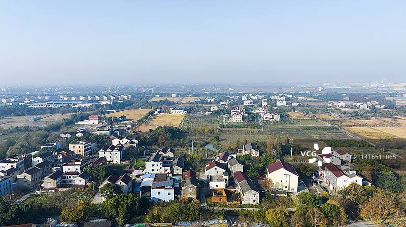 浙江嘉兴乡村秋景图片素材