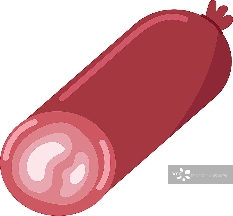 萨拉米香肠肉图标图片素材