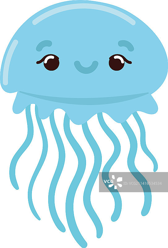 水母海洋图标图片素材