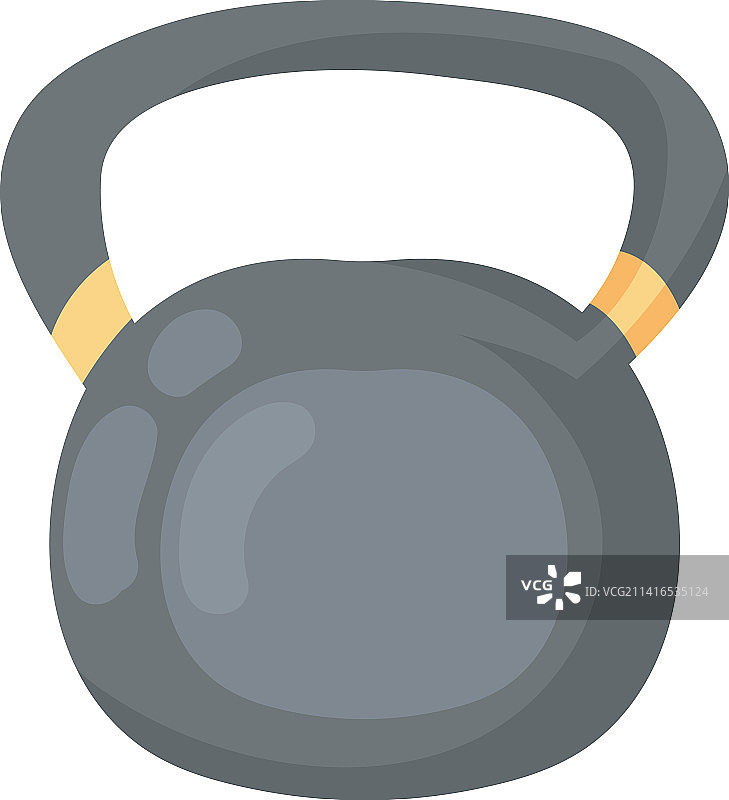 壶铃重量健身图片素材