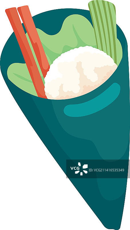 手卷寿司日式料理图片素材