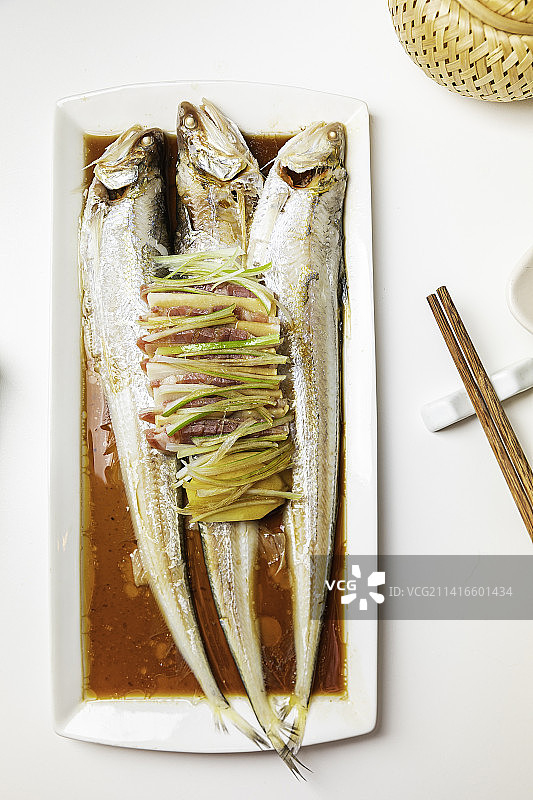 清蒸刀鱼图片素材