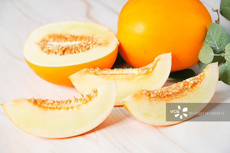 美味水果黄金瓜图片素材