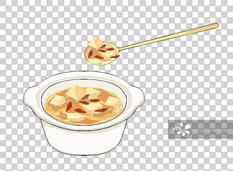 冰糖炖雪梨图片素材