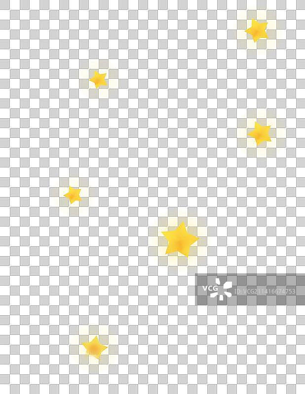 发光的星星图片素材