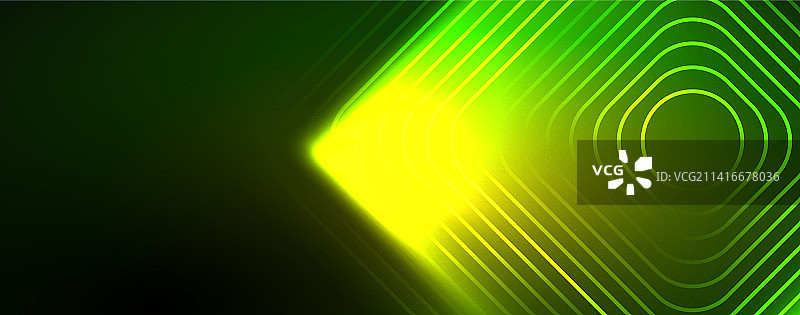 霓虹灯发光的科技线高科技未来图片素材