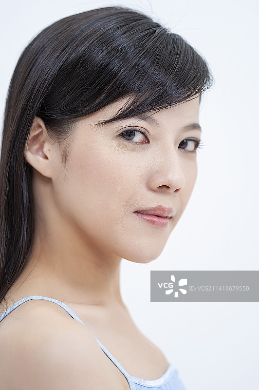 美女不开心图片素材