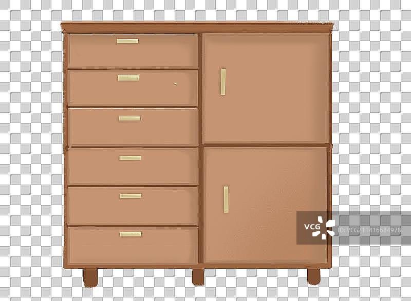 老式家具柜子图片素材