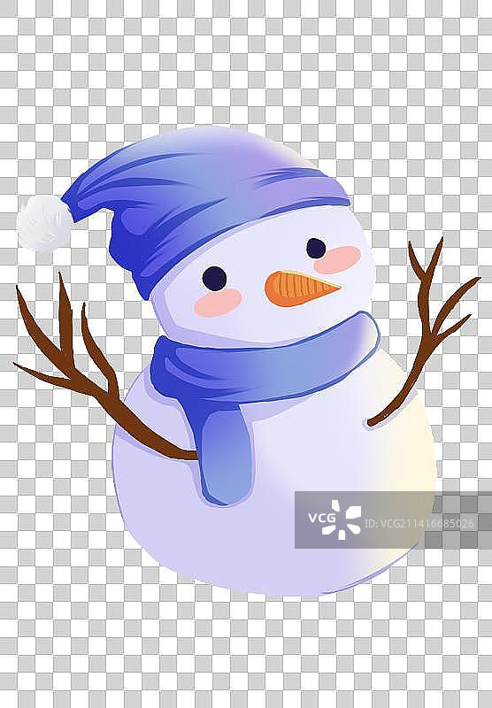 堆雪人图片素材