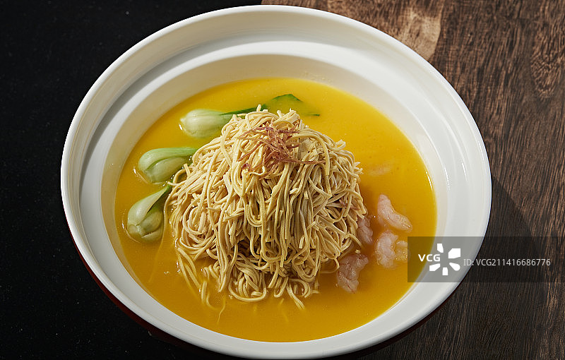 经典淮扬菜大烫干丝图片素材