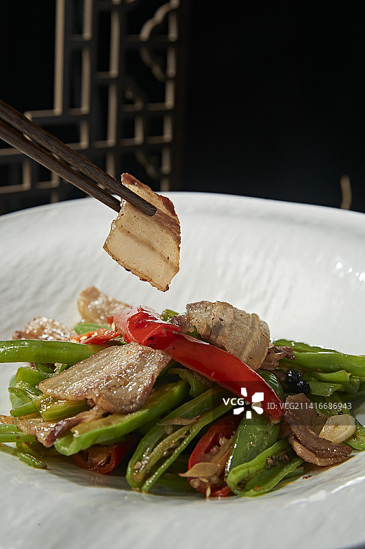 川味回锅肉图片素材