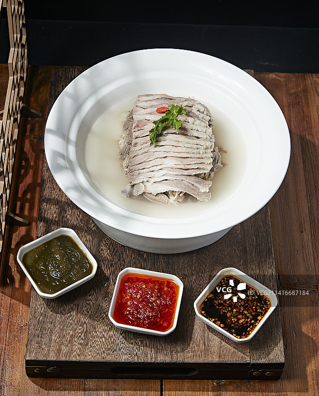 蒙族手把肉图片素材