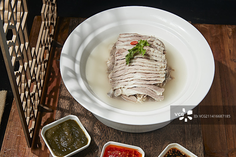 蒙族手把肉图片素材