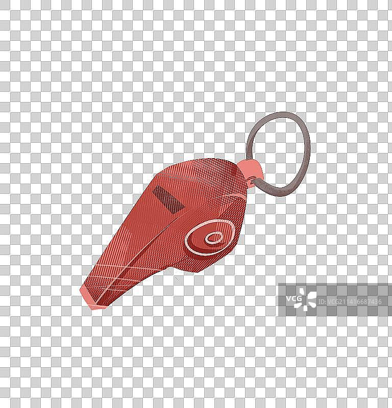 口哨插画元素图片素材