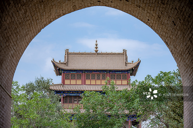 甘肃嘉峪关关城景区图片素材
