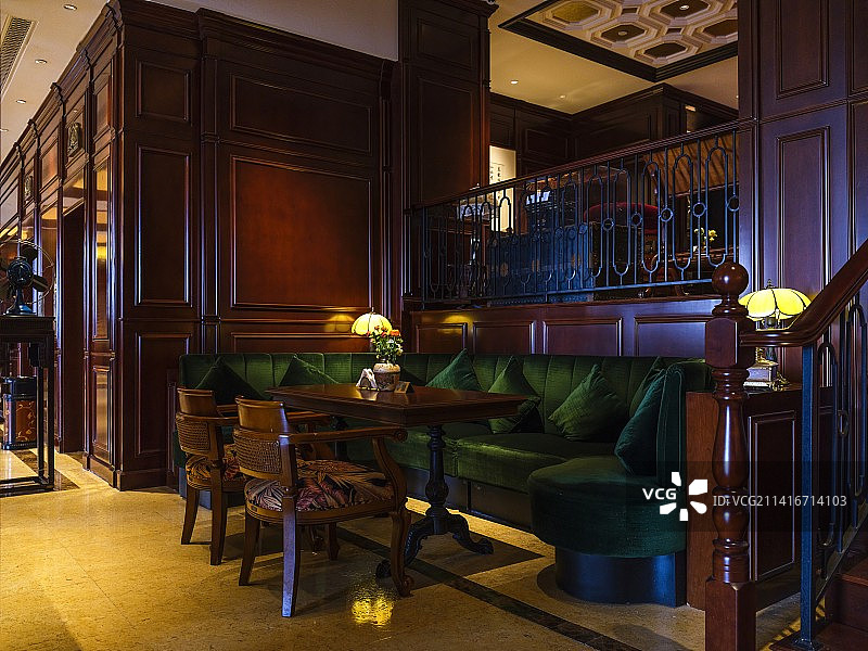 始建于1913年的杭州新新饭店图片素材