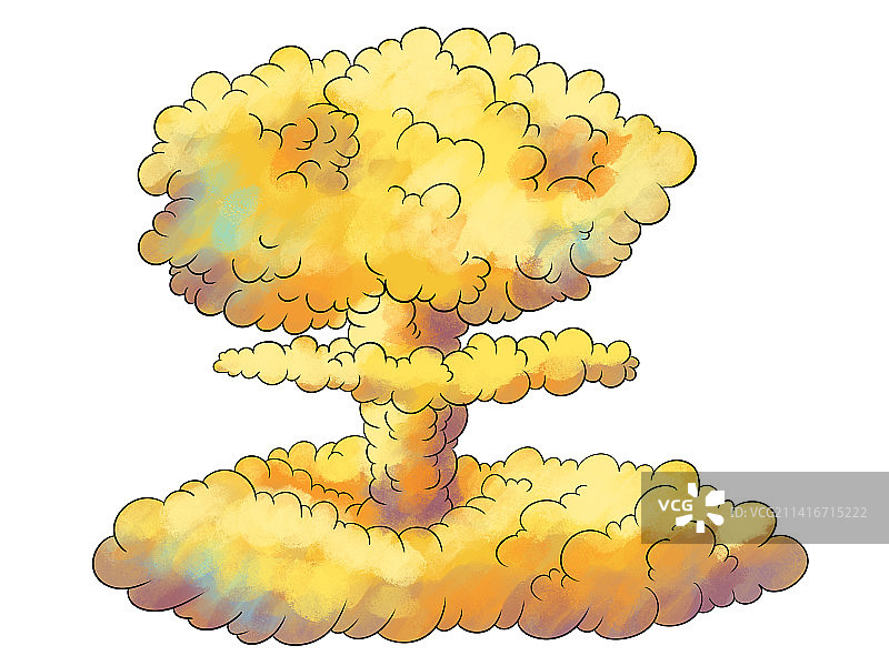 蘑菇云图片素材