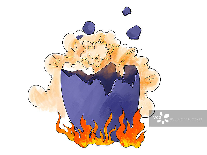 火药发明图片素材