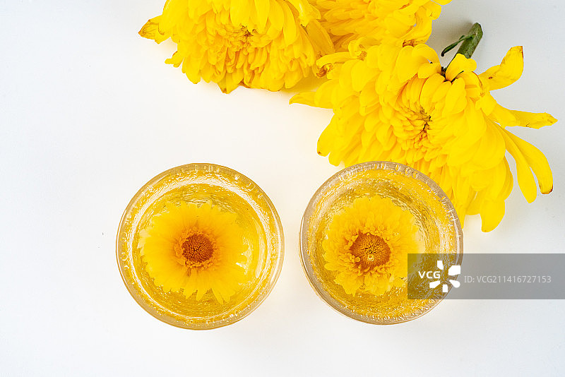 菊花茶图片素材