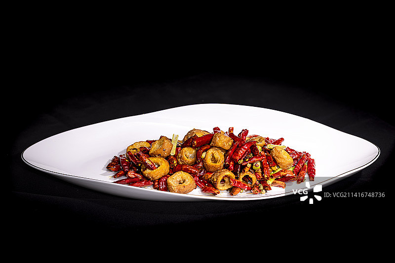 干锅肥肠图片素材