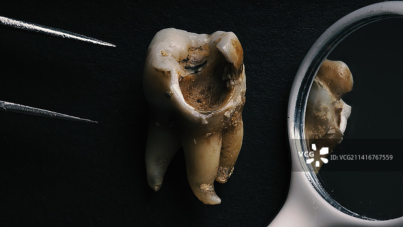 泰国曼谷餐桌美食俯视图图片素材