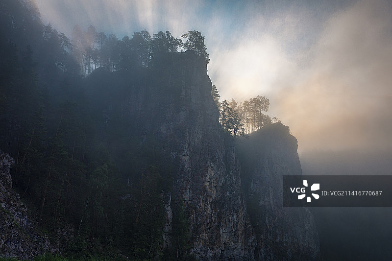 俄罗斯的第一缕阳光图片素材