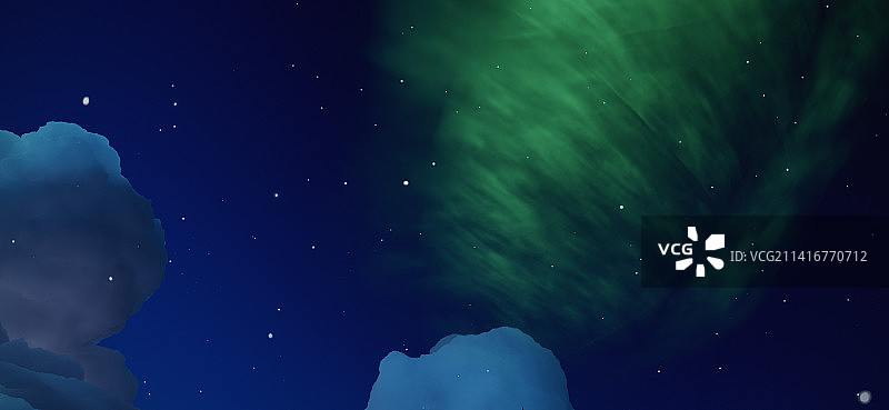 印度尼西亚夜空中的星空仰视角度图片素材