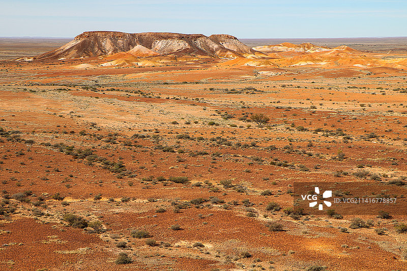 南澳大利亚库伯佩迪沙漠风光图片素材