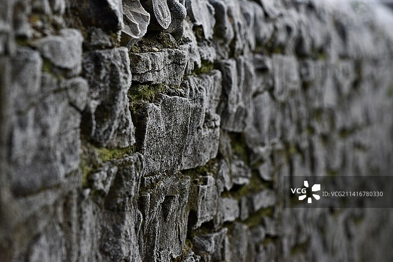 风化墙的全帧镜头图片素材