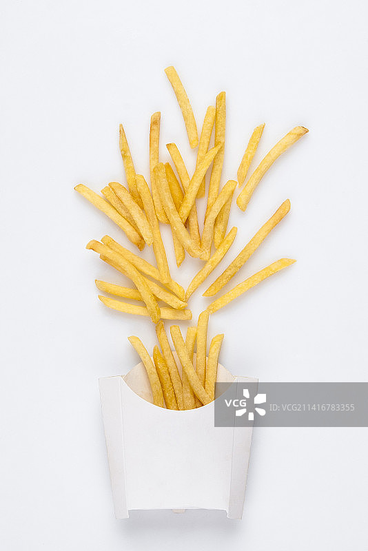 乌兹别克斯坦，炸薯条的特写图片素材