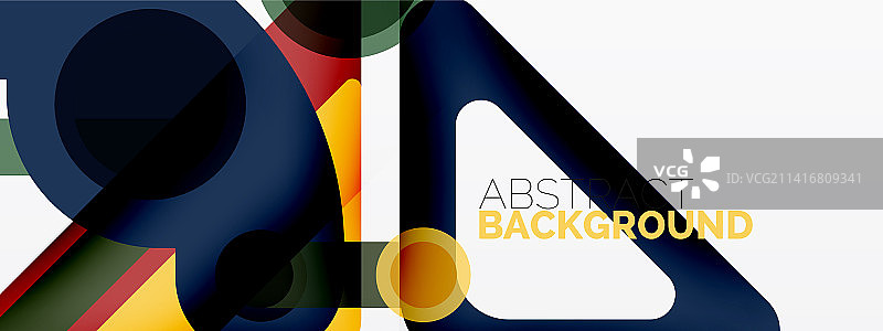 几何原语，线，圆，抽象图片素材