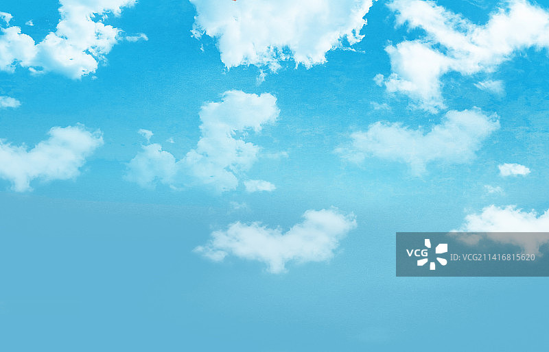 蓝天白云图片素材