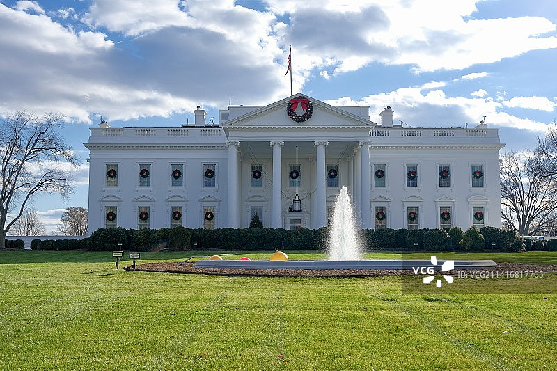 华盛顿 Washington 白宫 The White House图片素材