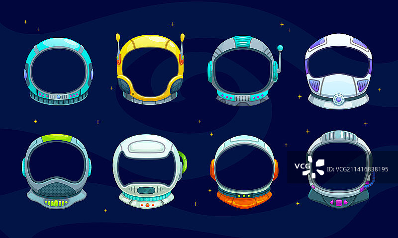 儿童太空宇航员头盔拍照亭图片素材