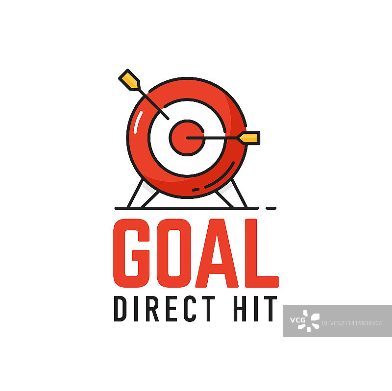 商务目标营销目标轮廓图标图片素材