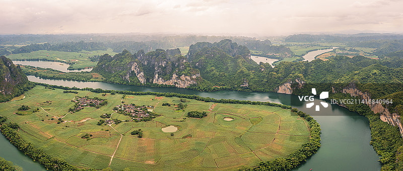 崇左龙州左江风光图片素材
