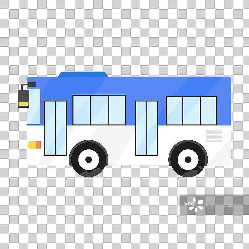 新能源公交车汽车无人驾驶图片素材