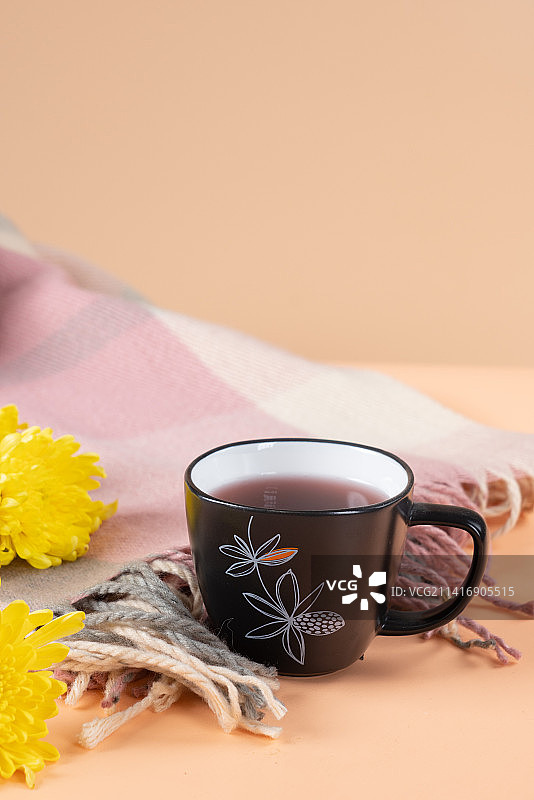 秋季热饮图片素材