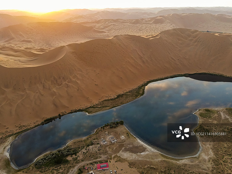 内蒙古巴丹吉林沙漠风光图片素材