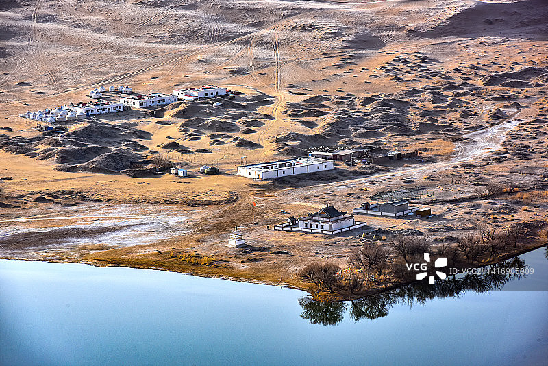 内蒙古巴丹吉林沙漠风光图片素材