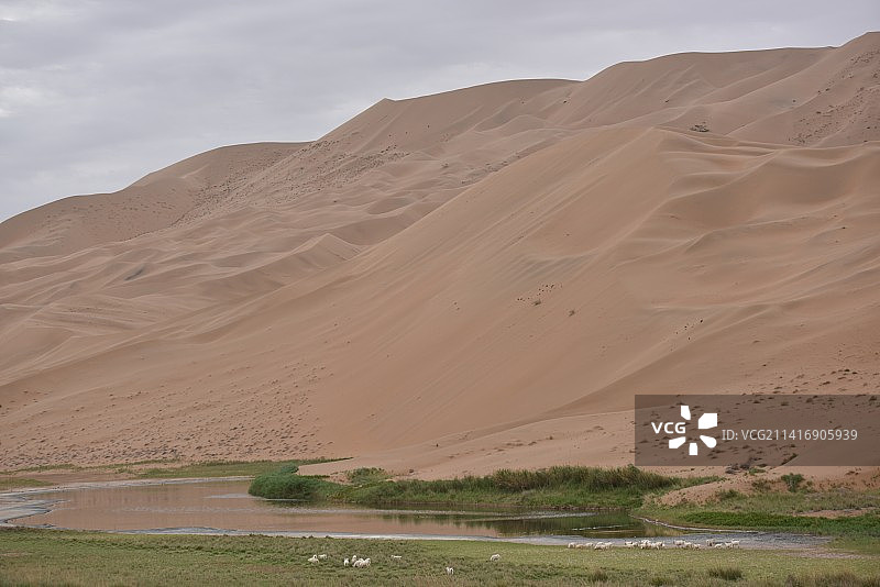 内蒙古巴丹吉林沙漠风光图片素材