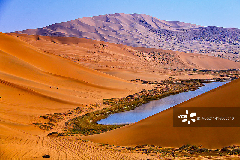 内蒙古巴丹吉林沙漠风光图片素材