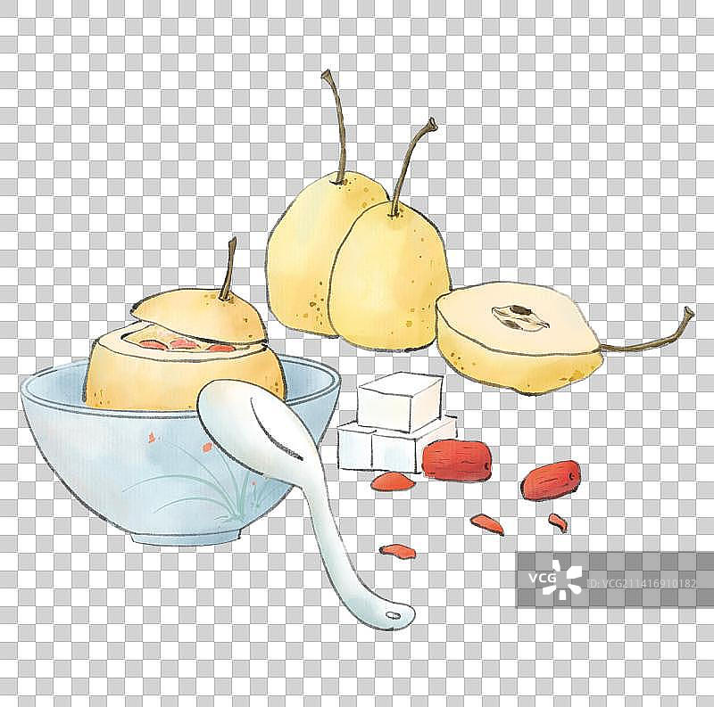 冰糖雪梨图片素材