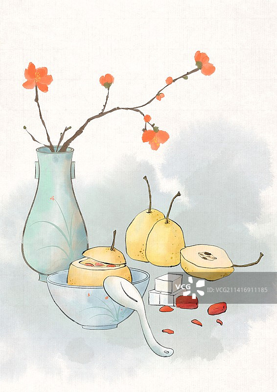 冰糖雪梨图片素材