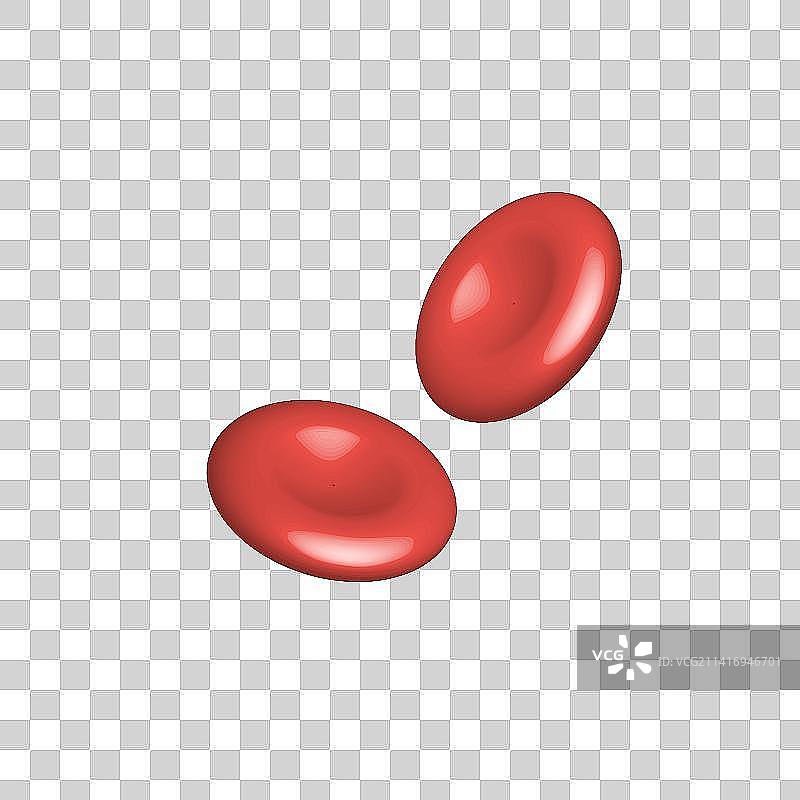 血小板 PNG背景透明元素图片素材