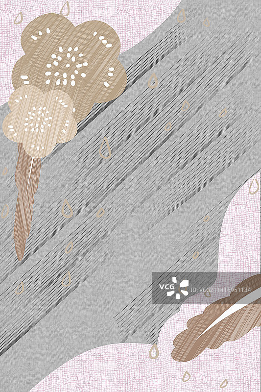 植物图形插画背景图片素材