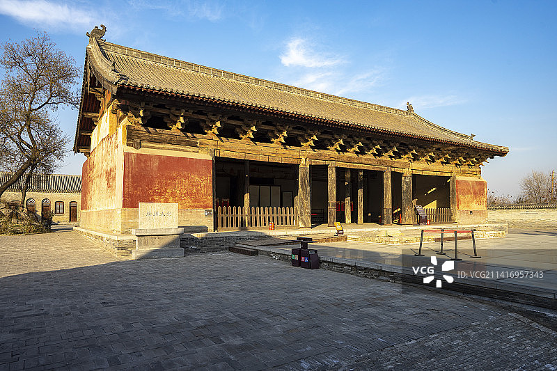 中国山西省运城市新绛县绛州大堂图片素材