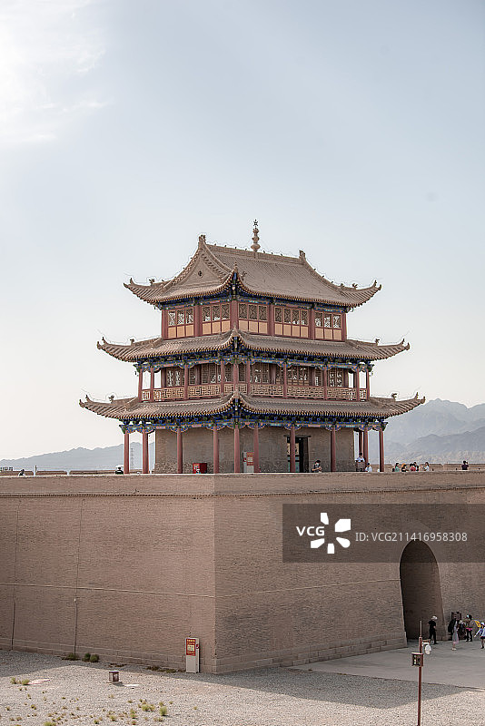 甘肃嘉峪关关城景区图片素材