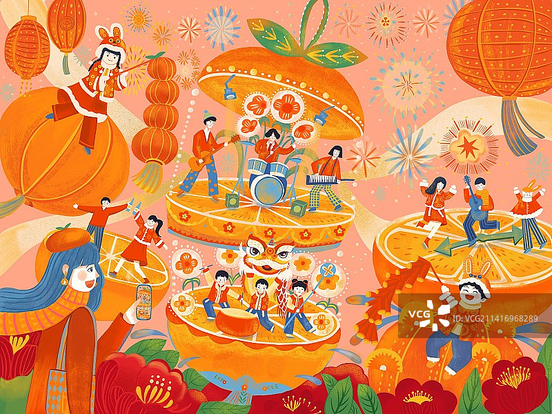新年快乐图片素材